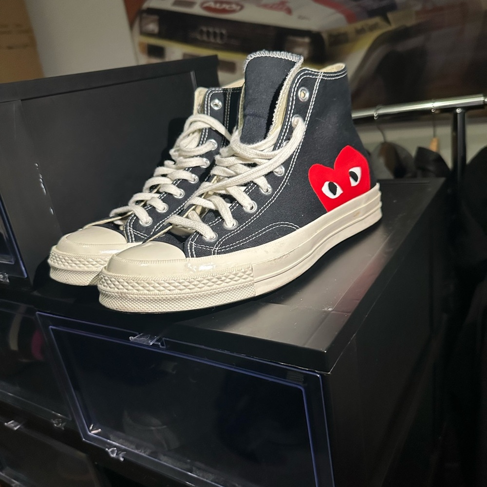 Comme des Garçons Play x Converse Chuck Taylor All Star High Top Sneakers Size 9